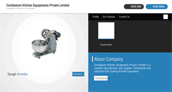 Desktop Screenshot of coimbatorekitchen.com